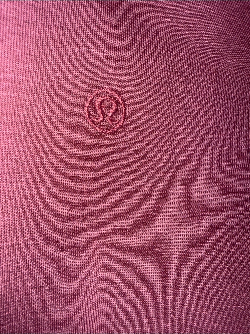 NWT Lululemon Classic-Fit Cotton-Blend T-Shirt Dress in GARN color - Picture 8 of 8